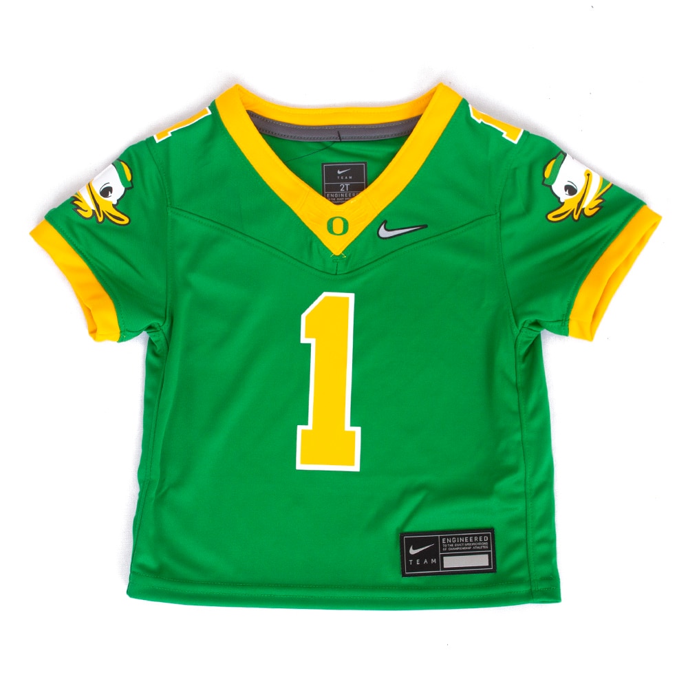 Fighting Duck, Nike, Green, Jerseys, Polyester, Kids, Toddler, Football, Replica, 2024, 829818